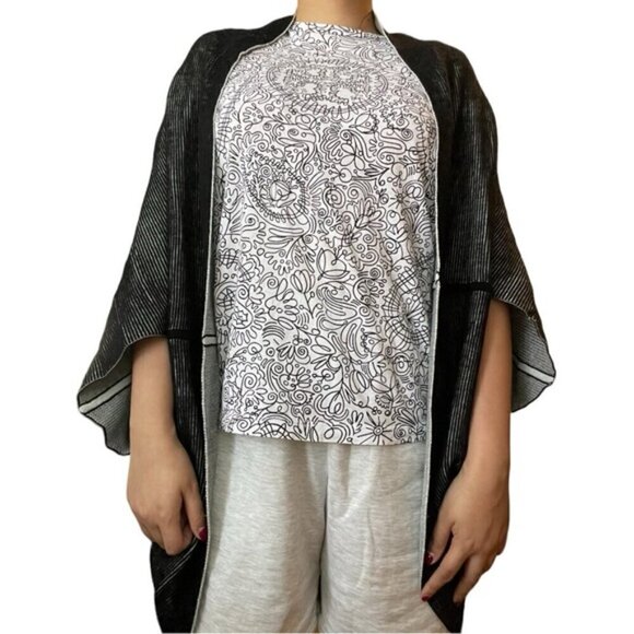 Lululemon Exaltation Wrap Black / Silver Ice One Size - Picture 8 of 8